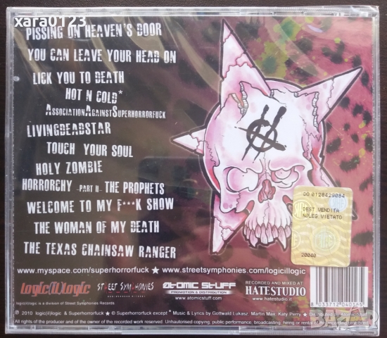 Superhorrorfuck – Livingdeadstars, снимка 2 - CD дискове - 36055821