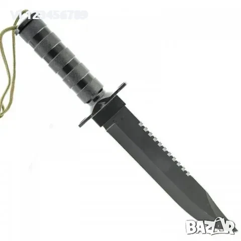 Ловен нож JUNGLE KING А-19 Черен/Бял-220х355, снимка 7 - Ножове - 53847311