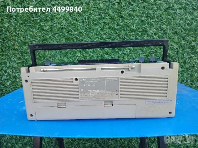 ПРОДАВАМ КАСЕТОФОН ( AIWA CS-200) , снимка 3 - Радиокасетофони, транзистори - 53013514