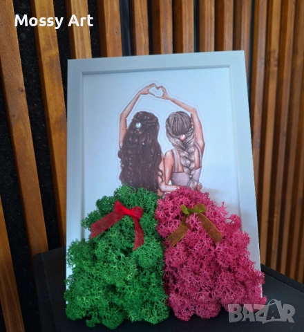 Декорации със скандинавски мъх, снимка 3 - Декорация за дома - 53198992
