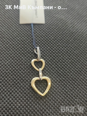 Златна висулка 1.21гр 14 к , снимка 2 - Колиета, медальони, синджири - 53324248