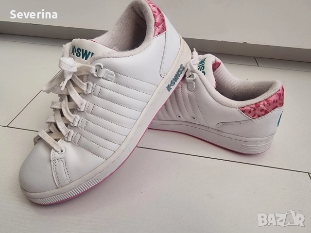 K-swiss Естествена кожа сникърси , снимка 9 - Дамски ежедневни обувки - 51752886
