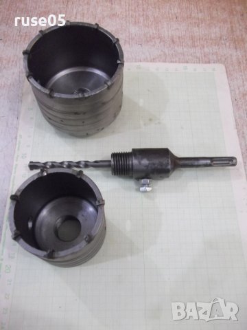 Комплект от 2 бр. ( 60 - 80 мм. ) боркорони за бетон нов, снимка 4 - Други инструменти - 41716725