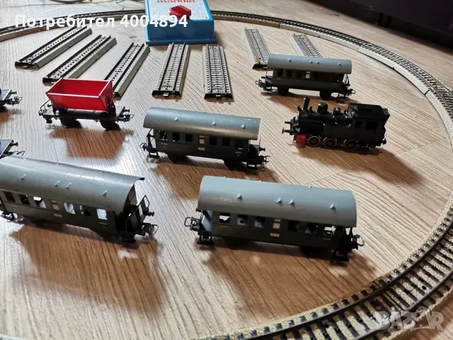 Запазено и действащо колекционерско електрическо влакче Marklin 3, снимка 5 - Колекции - 48810525