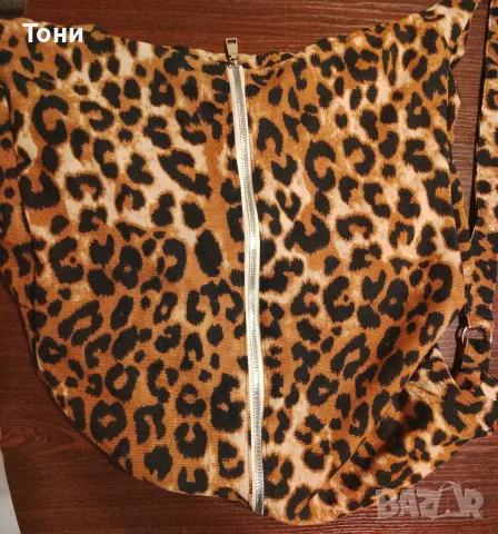 Нова Дамска Тигрова Голяма Чанта, снимка 12 - Чанти - 55793337
