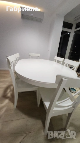 разтегателна маса за хранене, снимка 3 - Маси - 53779403