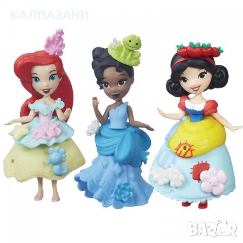 DISNEY PRINCESS Мини кукла с втори тоалет B5327, снимка 2 - Кукли - 35921884