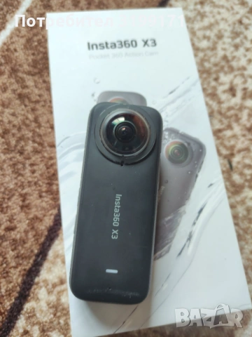Insta 360 x3 360 градуса, снимка 2 - Камери - 53523306