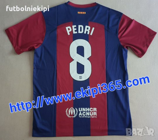 Pedri 8 - Барселона тениска НОВА 2023/24, снимка 1 - Спортни дрехи, екипи - 41947367