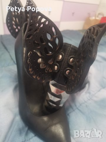 Обувки с пеперуда на Дарис, снимка 8 - Дамски обувки на ток - 40659229