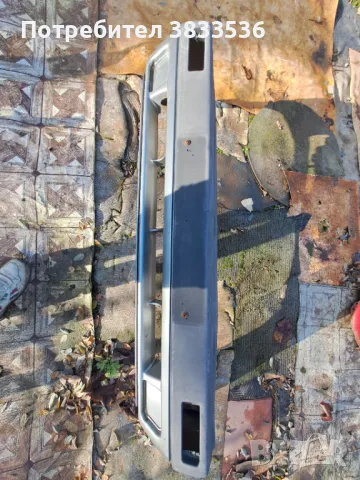 Предна широка броня за Vw Golf & Jetta Mk2 св. сив металик.