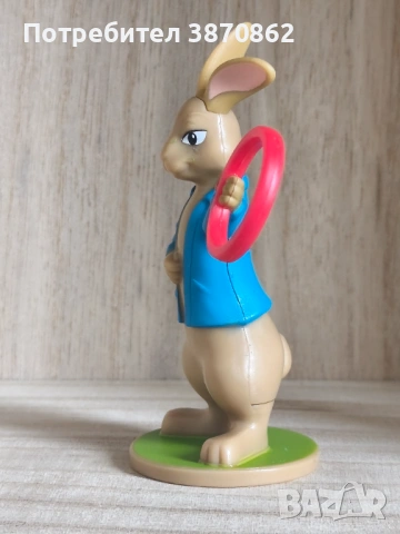 (Колекционерска фигурка на Зайчето Питър) McDonald’s Peter Rabbit 2017, снимка 4 - Колекции - 53185772