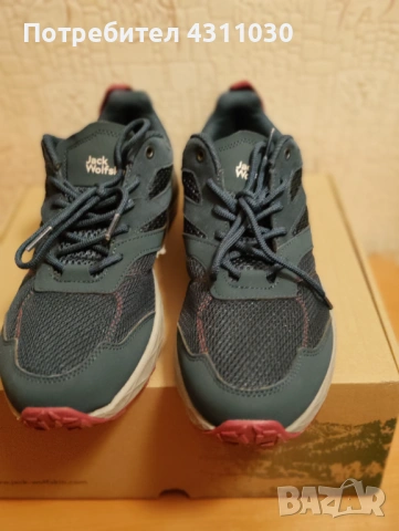 Туристически маратонки Jack Wolfskin нови, номер 41, сини, снимка 3 - Маратонки - 53402858