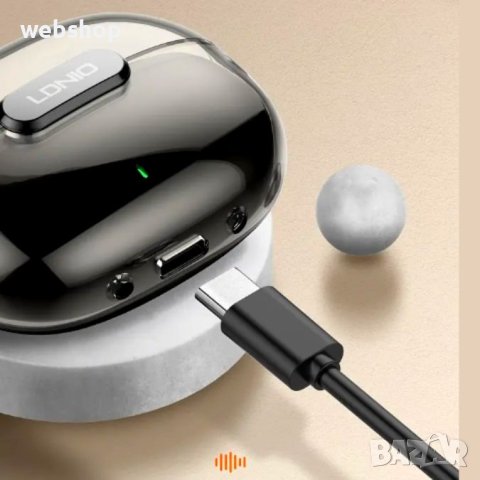 НОВО!! Безжични слушалки LDNIO TWS HD Audio BT Earbuds , тип Аir Pods Pro , Уникален звук и бас, снимка 11 - Безжични слушалки - 42386531