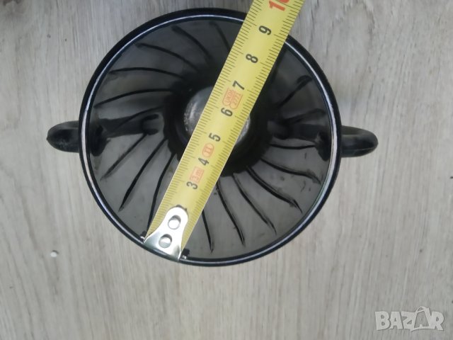 стара стъклена захарница, снимка 3 - Други ценни предмети - 39158921