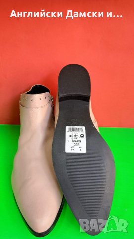 Английски дамски боти естествена кожа-NEXT , снимка 8 - Дамски боти - 39009232