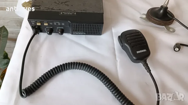 Радиостанция от такси - Maxon PM100 + Антена, снимка 3 - Друга електроника - 55781341