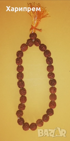 Гривни с рудракши и кристали, снимка 8 - Гривни - 52793669