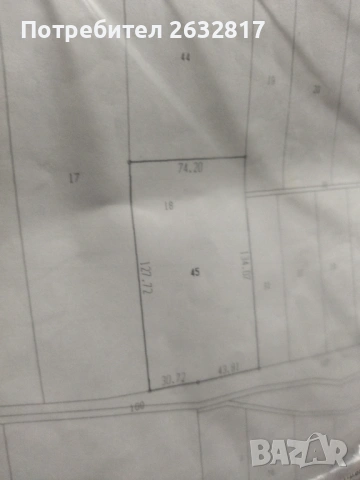 Продавам 10 декара земеделска земя цял парцел 