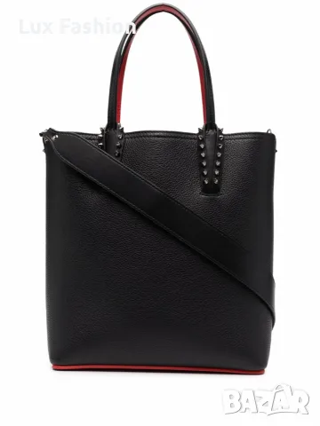 Оригинална чанта Christian Louboutin Cabata leather tote bag Намалена цена -47%