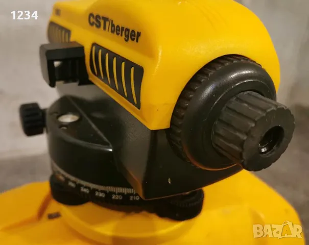 Немски оптичен нивелир CST BERGER 24x, снимка 3 - Измервателни инструменти - 49542579