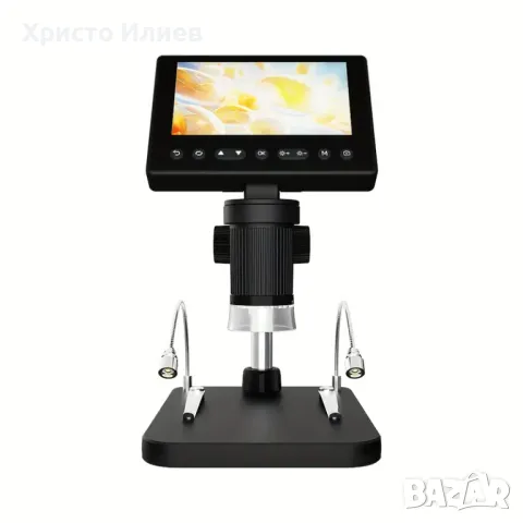 Цифров микроскоп 4.5 Inch електронен микроскоп електроника Ендоскопска Камера USB , снимка 3 - Друга електроника - 50279781