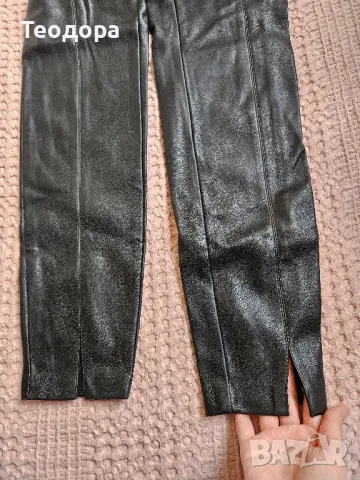 Панталон ZARA изкуствена кожа S, снимка 4 - Панталони - 47385379