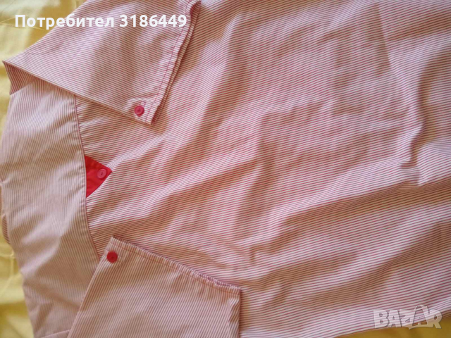 Розова дамска работна престилка, снимка 3 - Други - 36254482