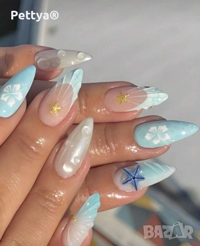 Изкуствени нокти 24бр. №27