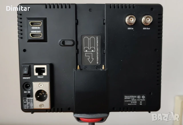 Продавам монитор Viltrox DC-70EX 7 inches., снимка 3 - Чанти, стативи, аксесоари - 51248393