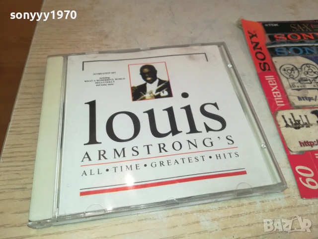 LOUIS ARMSTRONG CD 0708251835, снимка 4 - CD дискове - 51289235