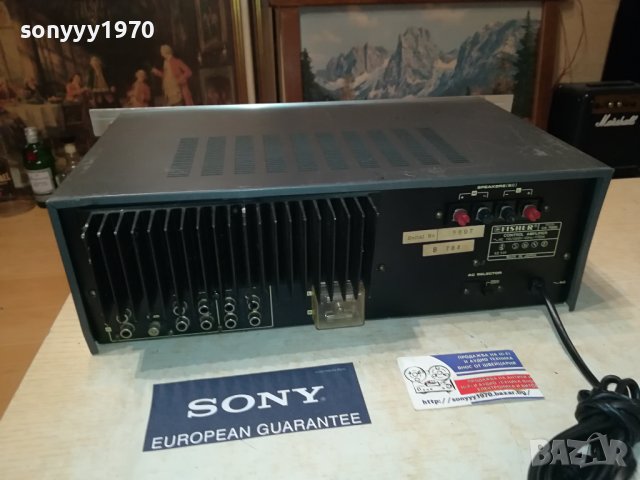 FISHER STEREO AMPLIFIER-MADE IN JAPAN 2306230708LDOORS, снимка 18 - Ресийвъри, усилватели, смесителни пултове - 41326558