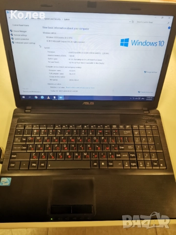 Лаптоп ASUS X54C, снимка 3 - Лаптопи за дома - 52325279