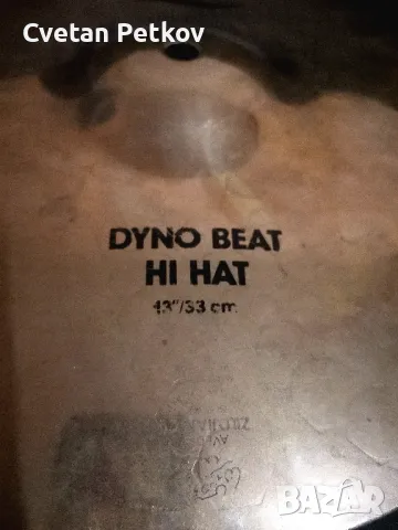 Продавам 13"  Hi Hat Zildjian Dyno Beat , снимка 2 - Ударни инструменти - 49318896