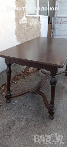 Маса с 4 стола - Дърво, снимка 14 - Маси - 42462201