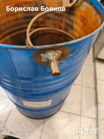 казан за ракия 150 литра с охладител , снимка 4 - Бидони, бурета и бъчви - 52649154