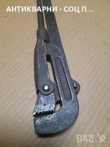 Соц Стар Голям Тръбен Ключ., снимка 4 - Антикварни и старинни предмети - 48668772
