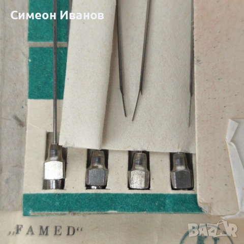 Стари игли за спринцовка Record Полша 12 броя #5959, снимка 6 - Други ценни предмети - 50473657
