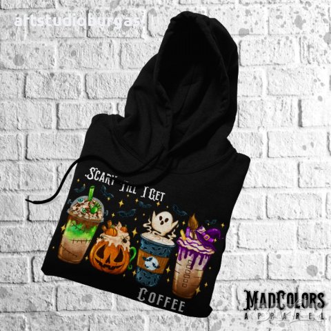 СУИЧЪР УНИСЕКС HALLOWEEN - SCRAY TILL I GET COFFEE