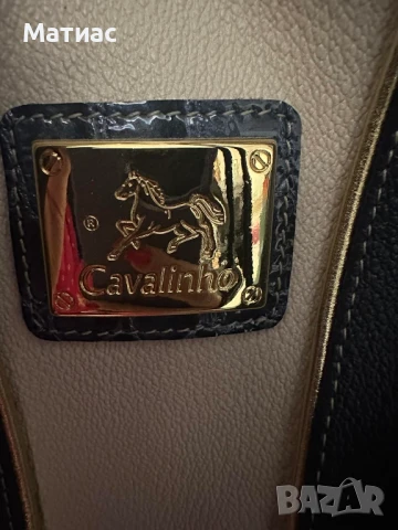 Нова кожена дамска чанта CAVALINHO - неизползвана, снимка 2 - Чанти - 51172865