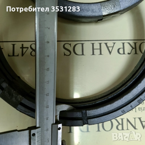 Ремонтен комплект / Уплътнения за хидравличен цилиндър стрела кран Фаблок Fablok, снимка 4 - Части - 52059176