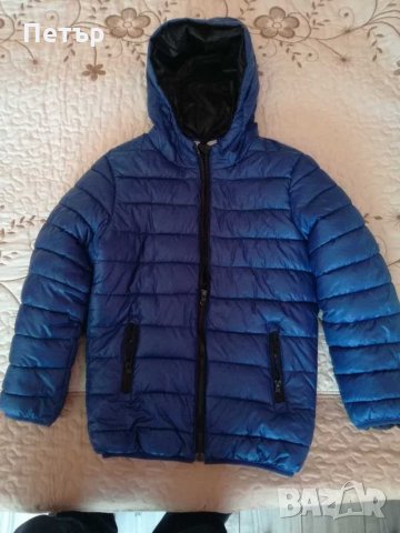 Продавам светло синьо детско зимно яке-DONG, снимка 1 - Якета - 28673506