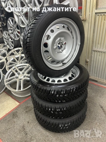 Джанти с Зимни Гуми 15 Цола Smart Fortwo/ForFour 165/65/15 и 185/60/15