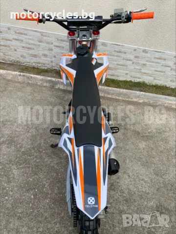 ПРОМО-НОВО ! ! ! КРОСОВ МОТОР GETREA 125CC с усилена рамка модел 2024, снимка 4 - Мотоциклети и мототехника - 47812381