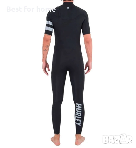 Мъжки неопренов костюм Hurley Advant 2/2 мм SS, снимка 3 - Водни спортове - 52594527