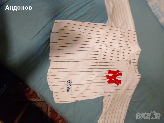New York Yankees Majestic Риза Спортна