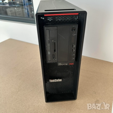 Workstation Lenovo P620 AMD 3945WX/128GB RAM/500GB SSD/RTX A5000 24GB, снимка 2 - Работни компютри - 52254200