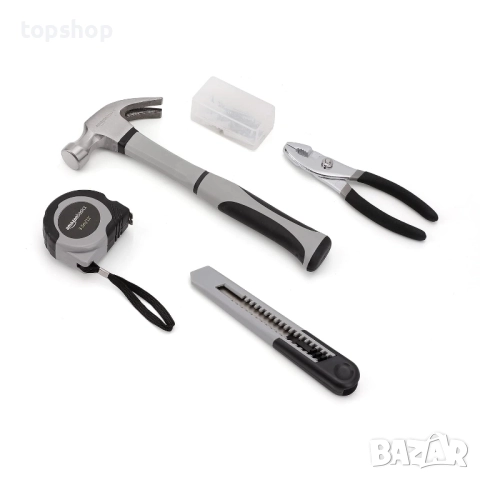 Чисто нови комплект ръчни инструменти от 131 части AmazonBasics. Всичко е  като на снимките..., снимка 5 - Гедорета - 51637865