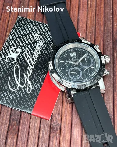Мъжки автоматичен часовник Gallucci Italy Multi-Function Dualtime – Нов, снимка 8 - Мъжки - 56315889