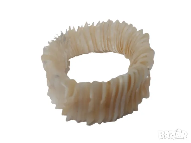 Винтидж гривна от ламели естествен седеф (1.4), снимка 7 - Антикварни и старинни предмети - 49149075